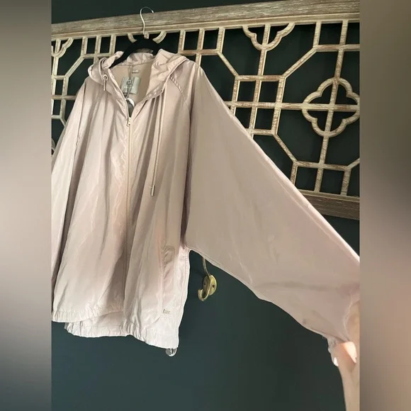 Soia & Kyo Blush/Tan OakLynn Water-Repellent Vented Back Jacket Size 1X - Picture 9 of 11